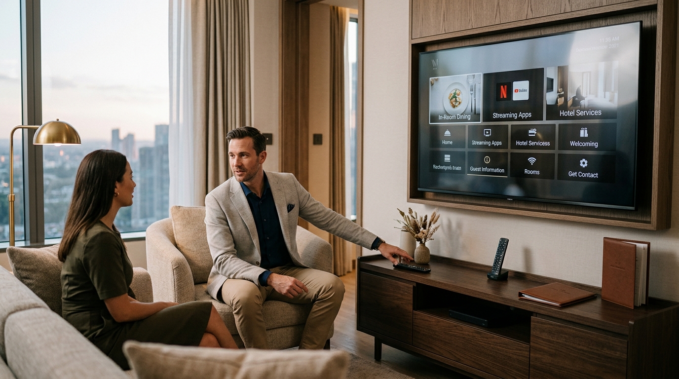 Hotel TV Solutions: como escolher a melhor tecnologia em 2026