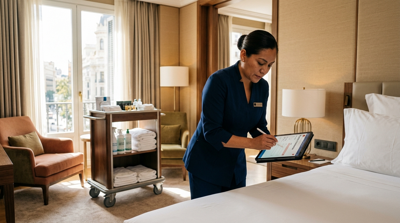 Housekeeping en Hoteles: Digitaliza Partes e Incidencias 2026