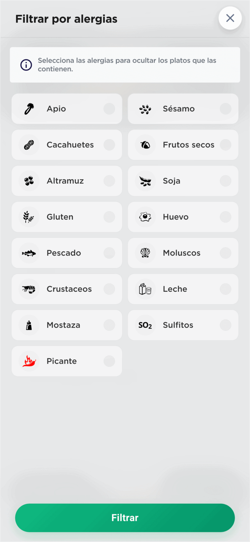 Filtro de alérgenos