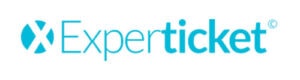Logotipo oficial de ExpertTicket, plataforma de gestión de tickets y servicios