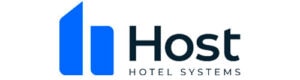 Logotipo oficial de HostPMS, sistema de gestión hotelera