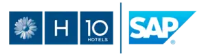 Logotipo oficial de SAP PMS, sistema de gestión hotelera