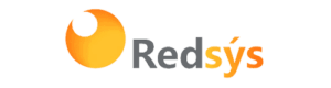 Logotipo oficial de Redsys, plataforma de pagos electrónicos en España