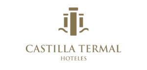Logotipo oficial da Castilla Termal, uma rede de hotéis termais