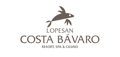 Logotipo oficial do Lopesan Costa Bávaro, um resort na República Dominicana