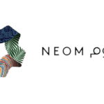 Logotipo oficial de Neom, ciudad futurista y proyecto innovador
