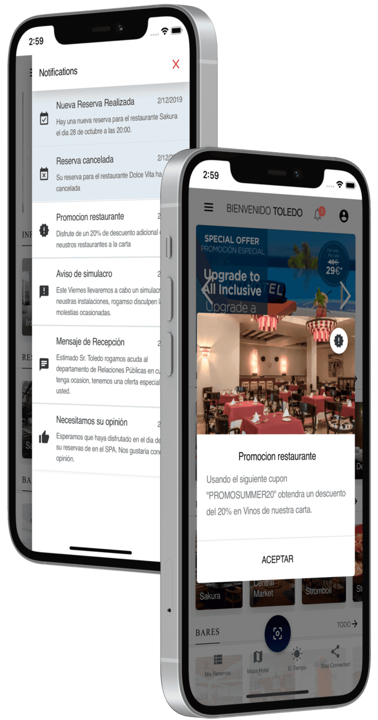 marketing in stay automatizado con la webapp de hoteligy