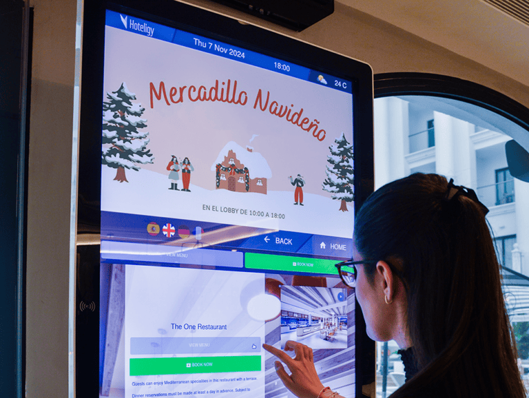 app de navidad personalizada para hoteles isp