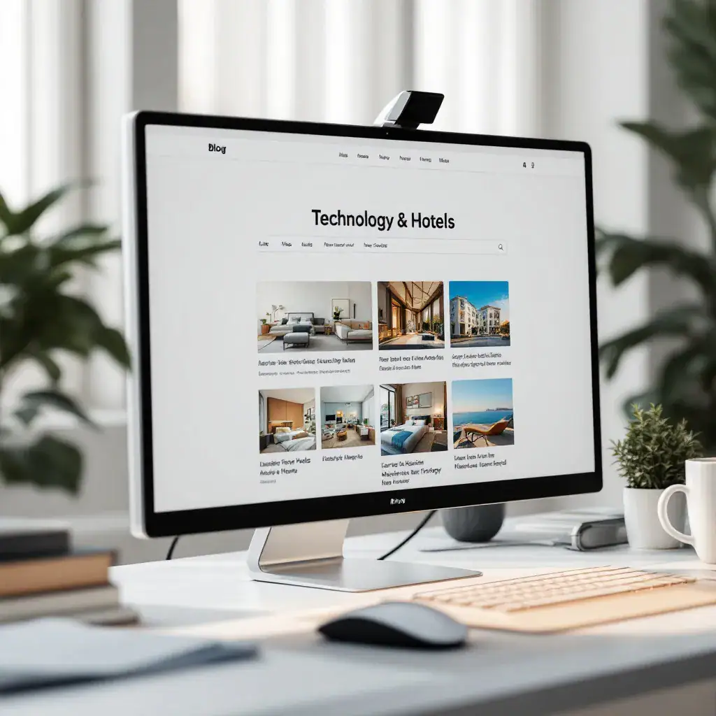 Blog de Hoteligy sobre tecnología para hoteles