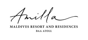 Logotipo do resort Amilla Maldives no Atol Baa