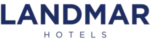 Logotipo da Landmar Hotels, uma rede hoteleira que utiliza as soluções digitais da Hoteligy